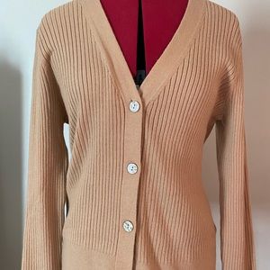 Tan Cardigan A New Day